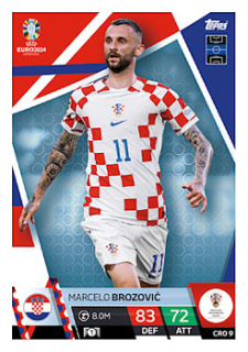 Marcelo Brozovic Croatia Topps Match Attax EURO 2024 #CRO9